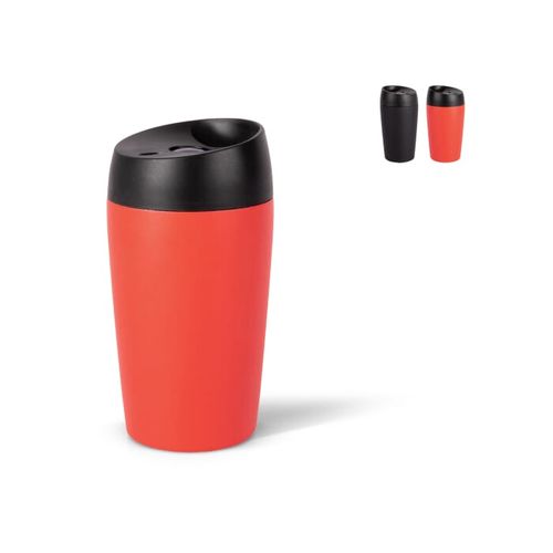 Mug de voyage Sagaform Loke avec finition caoutchoutée 240ml