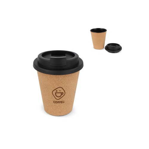 R-PP Tasse à café en liège 350 ml personnalisée