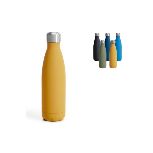 Sagaform Nils Bouteille en acier caoutchouc 500ml personnalisé