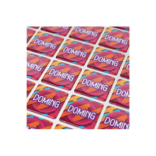 Doming Carré Personnalisé 15x15 mm