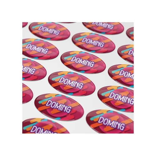 Doming Ovale 50x25 mm - 1