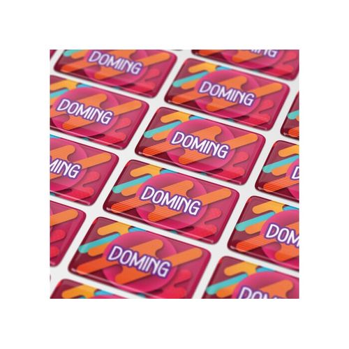 Doming Rectangle 100x30 mm - 1