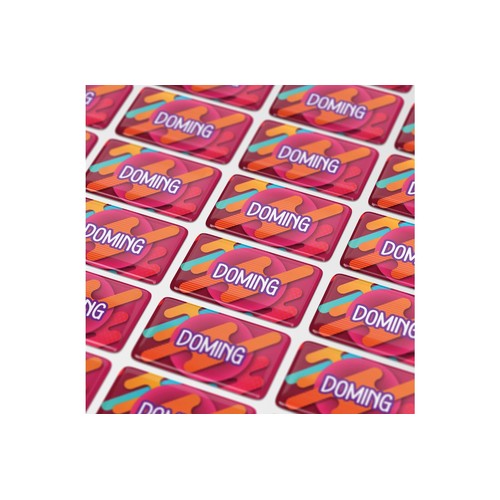 Doming Rectangle 40x20 mm personnalisé