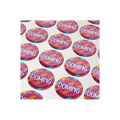Doming Rond Ø 10 mm Personnalisé