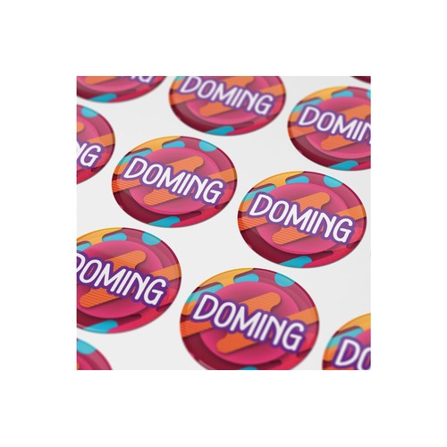 Doming Rond Ø 40 mm Personnalisé