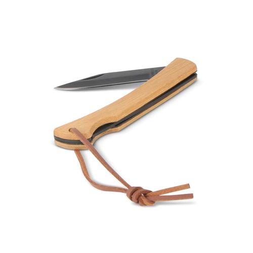 Couteau de poche en bambou - 6