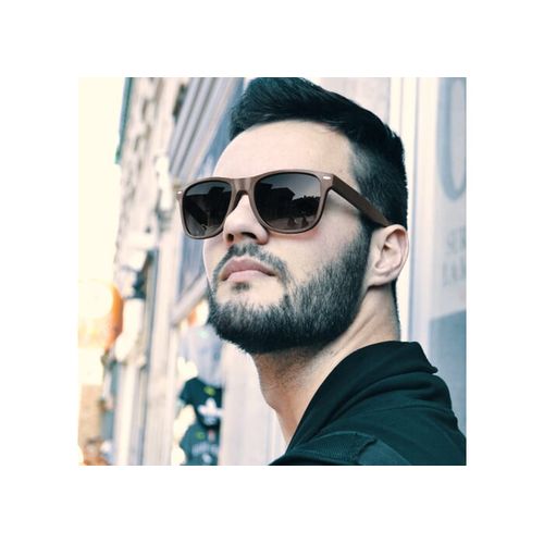 Lunettes de soleil Justin café-fibre UV400 - 5