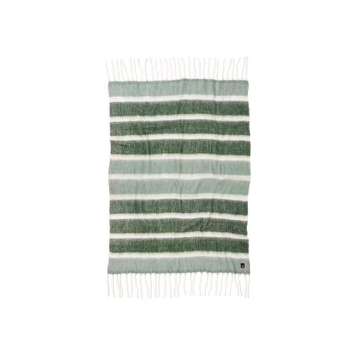 Kosta Linnewäfveri Plaid en Laine à Rayures - 5