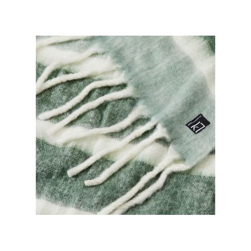 Kosta Linnewäfveri Plaid en Laine à Rayures - 4