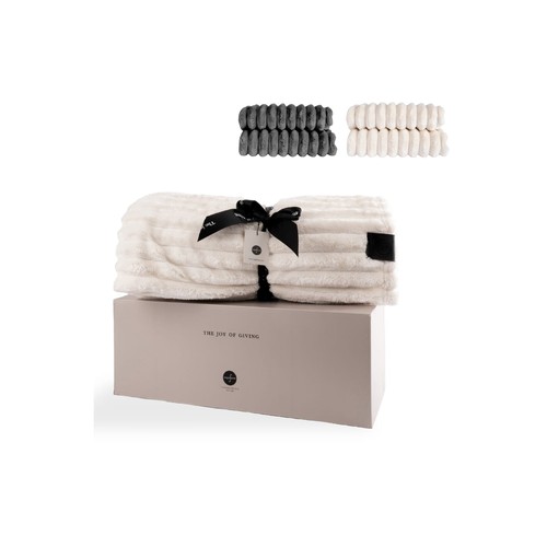 Sagaform Esther Plaid en polaire personnalisé 130x170 cm