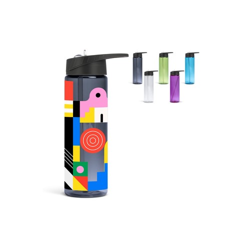 Bouteille d'eau Lord Nelson personnalisée avec paille 700ml
