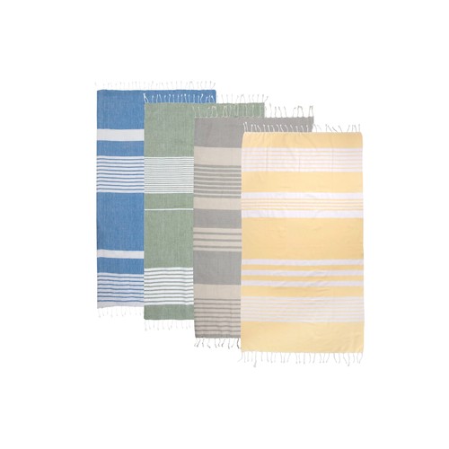 Sagaform Ella Serviette de hammam coton bio 145x250cm personnalisée