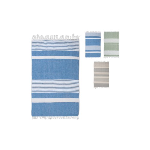 Sagaform Ella Serviette de hammam coton bio 90x170cm personnalisé