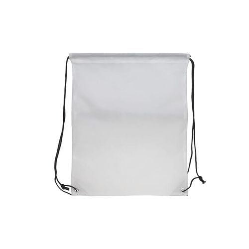 Sac à cordon 210T R-PET avec fermeture éclair - 4
