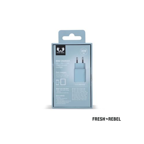 2WC30 I Fresh 'n Rebel Mini Charger USB-C + A PD // 30W - 5