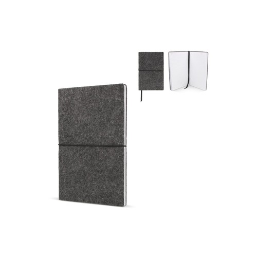 Carnet A5 en feutrine personnalisé