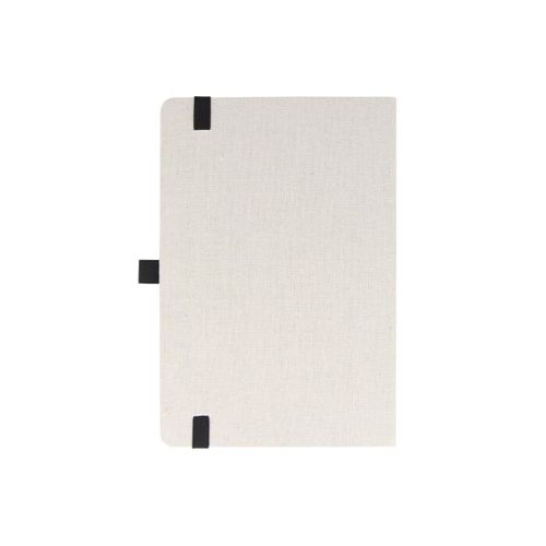 Carnet en coton recyclé et R-PET A5 - 5