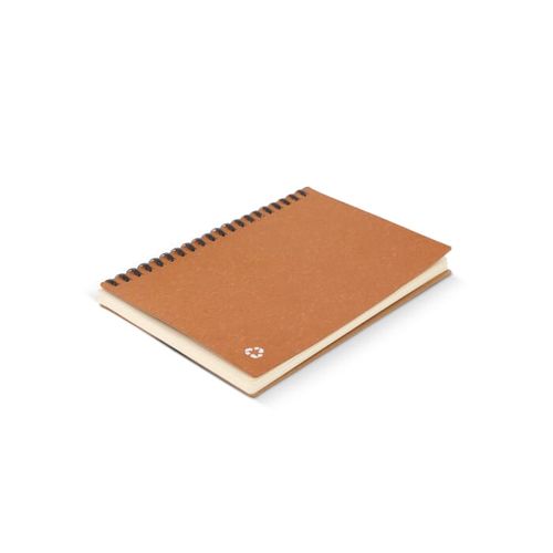 Carnet de notes en cuir recyclé Midi - 3