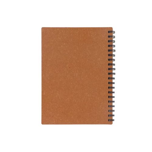 Carnet de notes en cuir recyclé Midi - 4