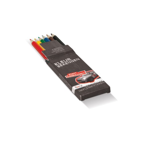 Boîte sur mesure avec crayons - 1