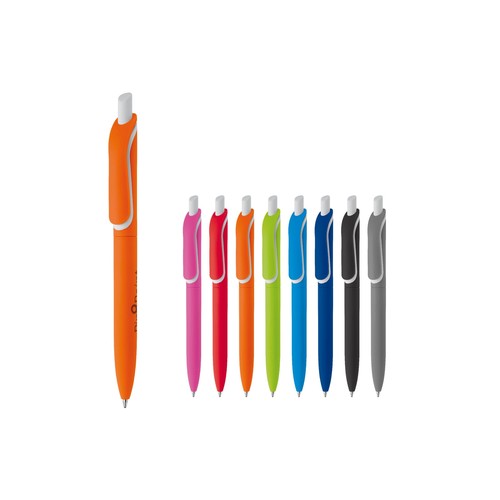 Stylo-bille ClickShadow softtouch R-ABS personnalisé