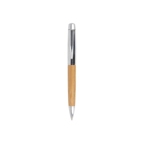 Stylo-bille en métal bambou dans un tube - 7