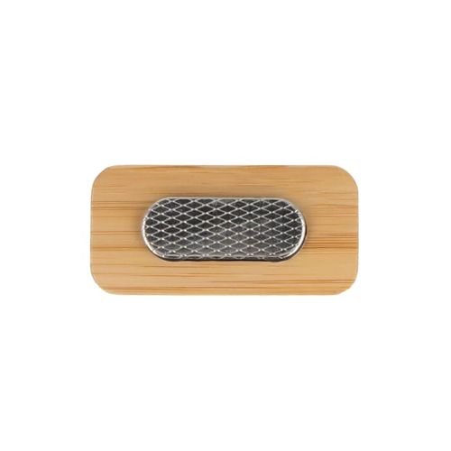 Badge en bambou avec aimant - 4