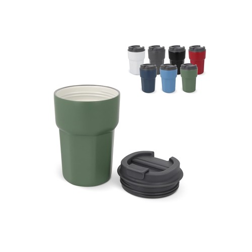 T-Ceramic Mug thermo personnalisé avec couvercle Zambezi 350ml