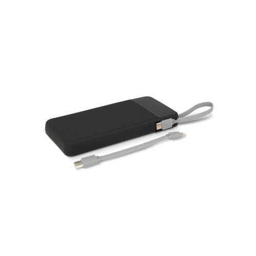Ziara Powerbank with USB-C &amp; Lightning Cable 10000mAh - 2