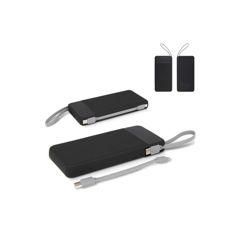 Ziara Powerbank with USB-C & Lightning Cable 10000mAh personnalisé