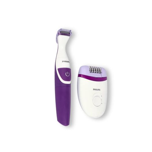 BRP505|Philips Satinelle épilateur compact filaire et tondeuse bikini sans fil - 7