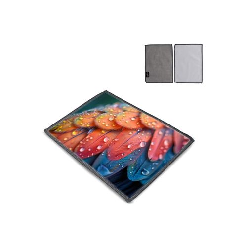 Chiffon de nettoyage en microfibre R-PET 13 x 18cm sublimation - 1