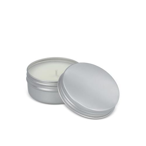 Bougie végétale répulsive à la citronnelle en étain recyclé - 4