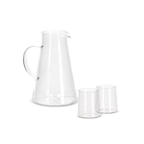 Carafe InSideOut Elin avec 2 verres - 2
