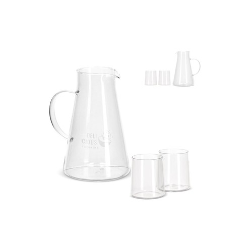 Carafe InSideOut Elin avec 2 verres - 1