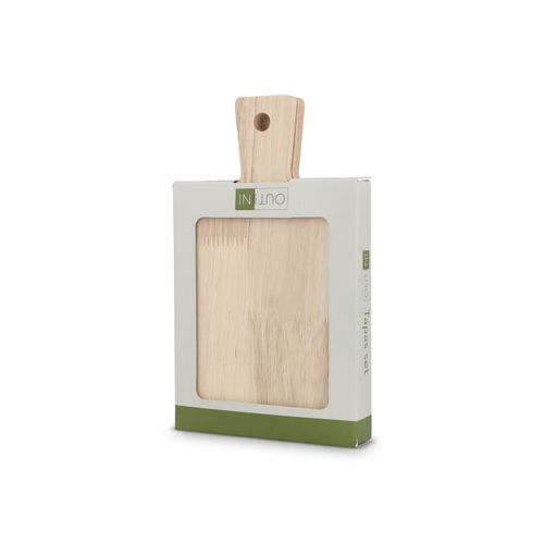 InSideOut 2 paquets de petits plateaux de service en bois pour Tapas - 6