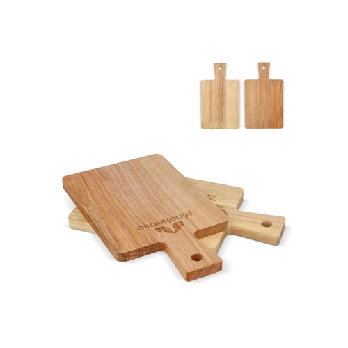 InSideOut 2 paquets de petits plateaux de service en bois pour Tapas - 1