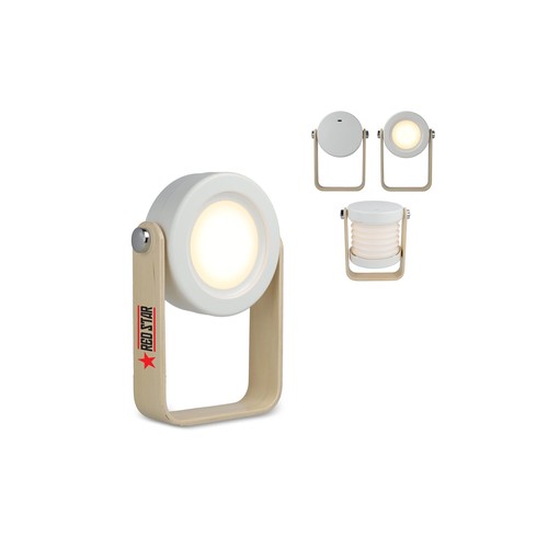 Lampe LED multifonctionnelle Coollux avec poignée en bambou - 1