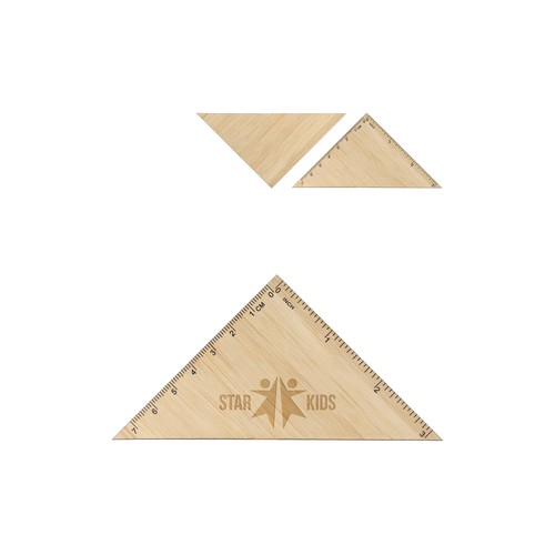 Set bambou équerre personnalisé