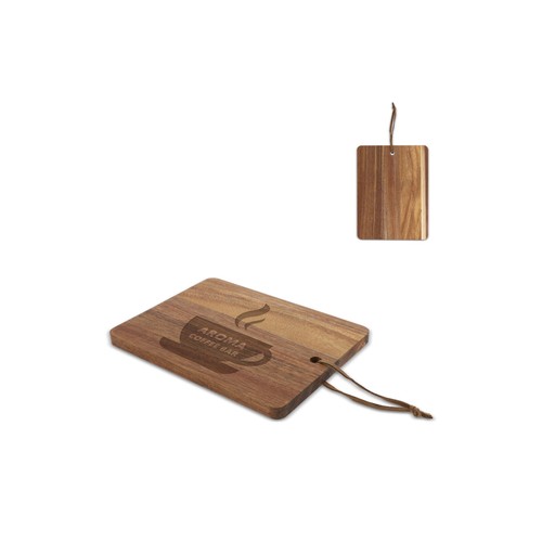 Planche de service en acacia 20 x 15 x 1,2cm personnalisée