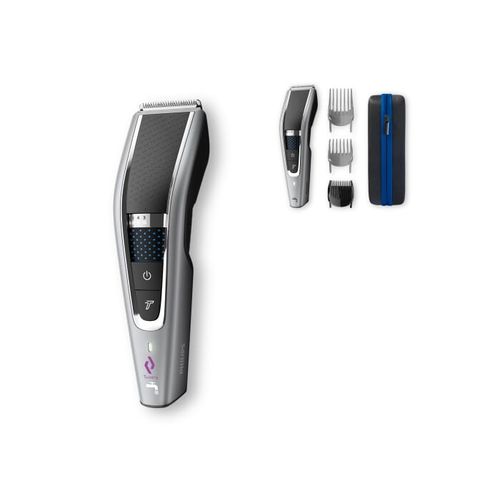 HC7650|Philips Tondeuse à cheveux à fil lavable avec accessoires