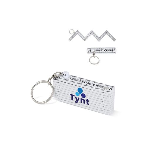 Règle calibrée pliable anneau 0,5m
