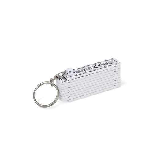 Règle calibrée pliable anneau 0,5m - 2
