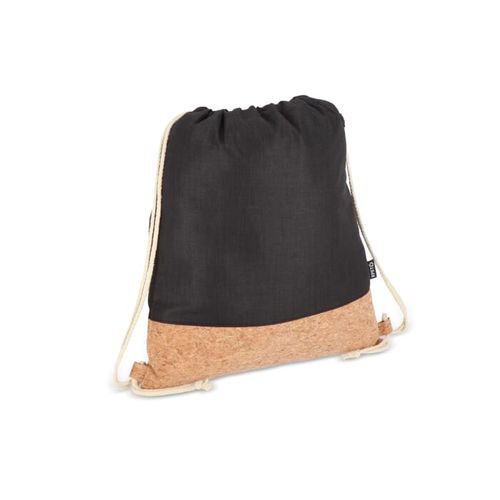 Sac à cordon R-PET & liège 35 x 40cm - 2