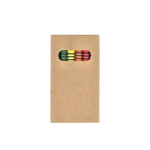 6 crayons de couleur dans une boîte de bricolage - 2