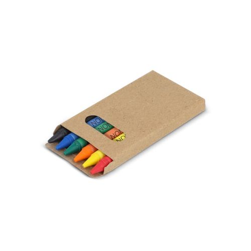 6 crayons de couleur dans une boîte de bricolage - 4