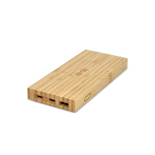 Bambou Banque d'énergie Wireless Charging 8000mAh - 2