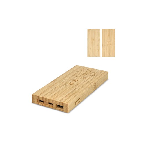 Bambou Banque d'énergie Wireless Charging 8000mAh - 1