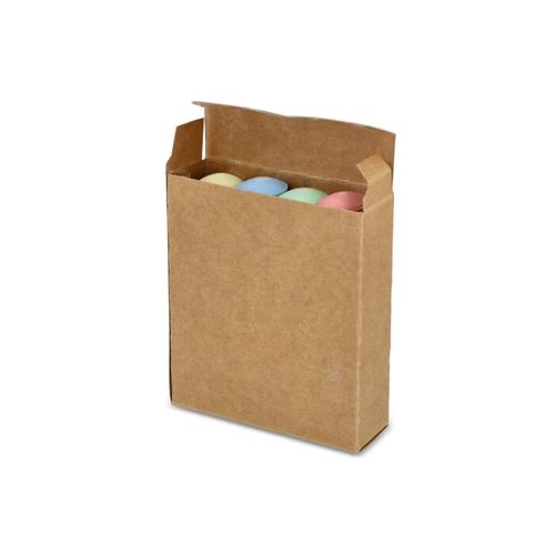 Craie de rue dans une boîte kraft - 4