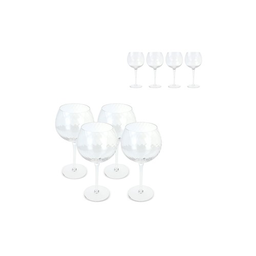 Byon Opacity lot de 4 verres à vin personnalisés 470ml